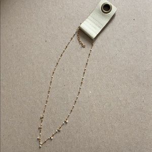 anthropologie choker necklace